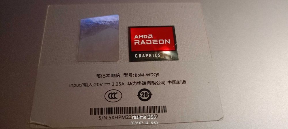 sprzedam laptop HUAWEI BoM-WDQ9