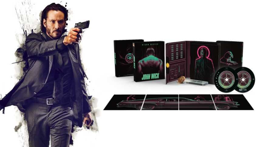 John Wick Titans of Cult Steelbook 4K +BR w.ENG