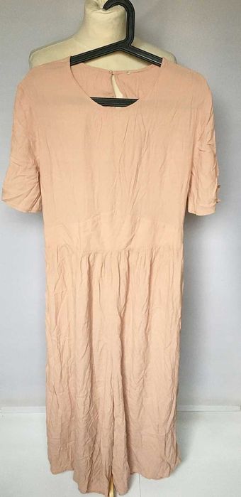Kombinezon NOWY Asos XXL 44 Różowy Odkryte Plecy