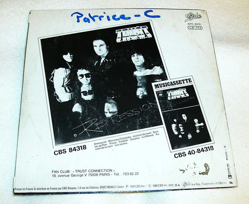 Trust - conjunto de 2 singles