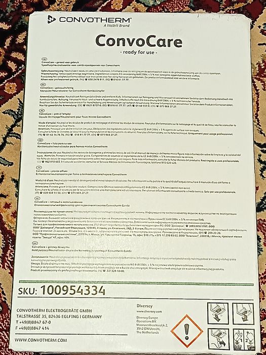 Płyn do pieca Convo Care 10 litrów.