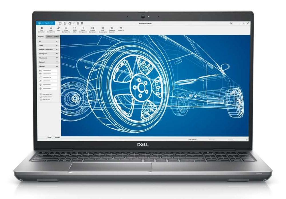 DELL PRECISION I7 12700H 12 GERAÇAO SSD M2 512GB 2 GRAFICAS GARANTIA ATE  MAIO 2027
