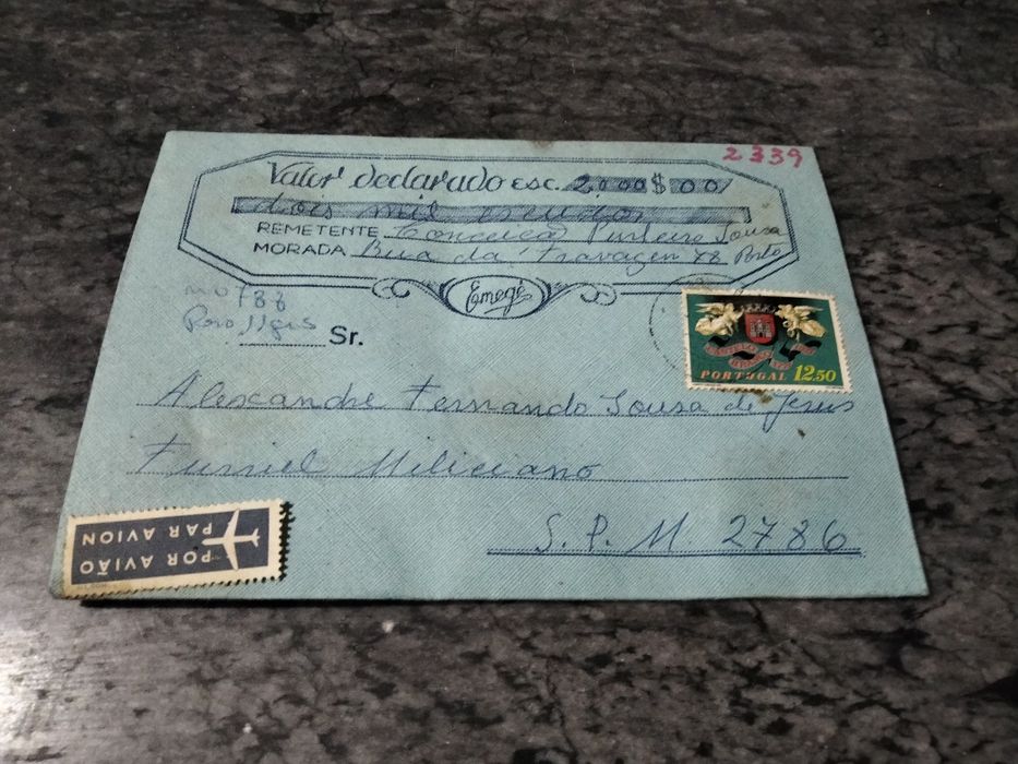 Vale Postal Militar - Ultramar Angola