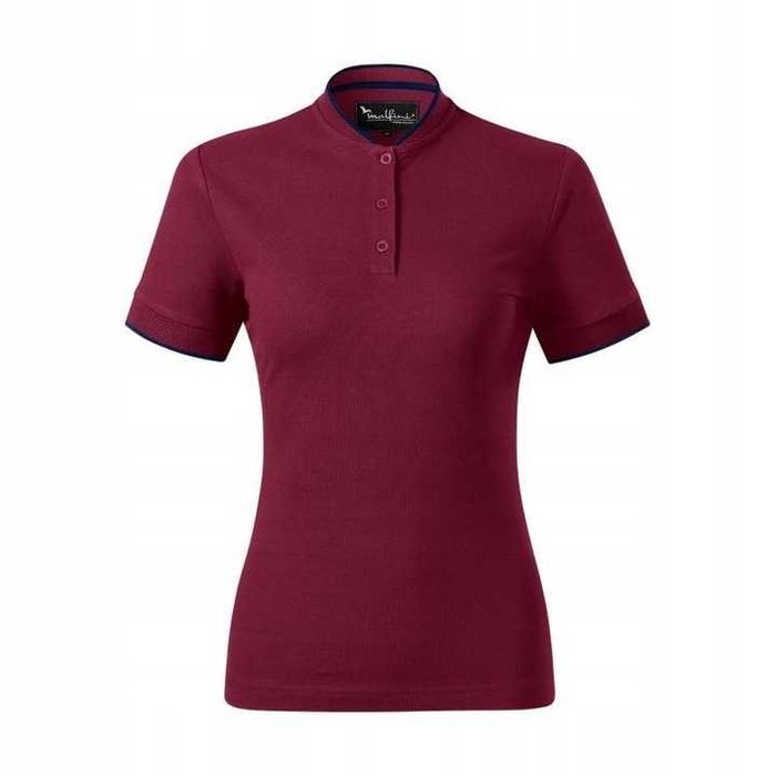 Koszulka polo Malfini Premium Diamond W MLI-27486 rozmiar XS Bordo