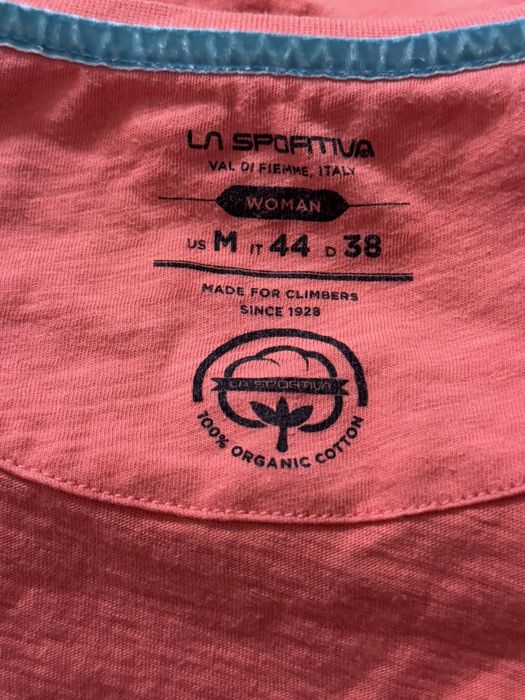 Koszulka La sportiva M koralowa damska w serek tshirt