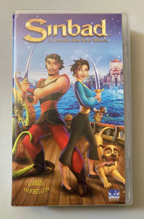[VHS] Sinbad: A Lenda dos Sete Mares (não testado)