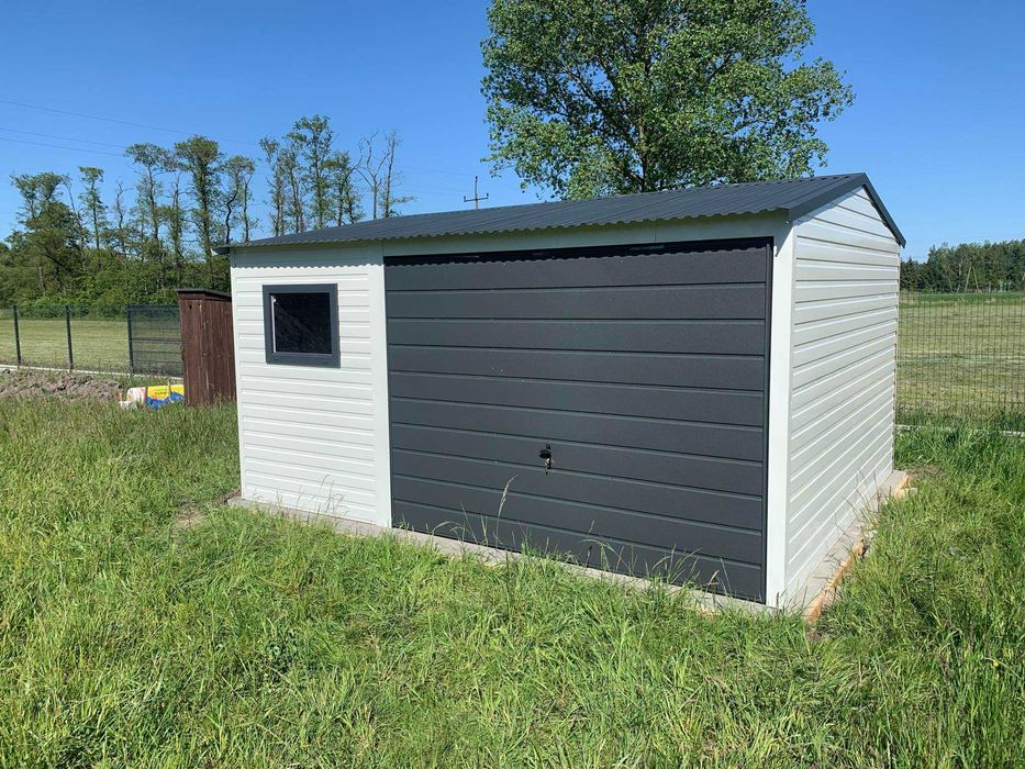 Garaże blaszane Premium, każdy wymiar, producent, profil zamknięty