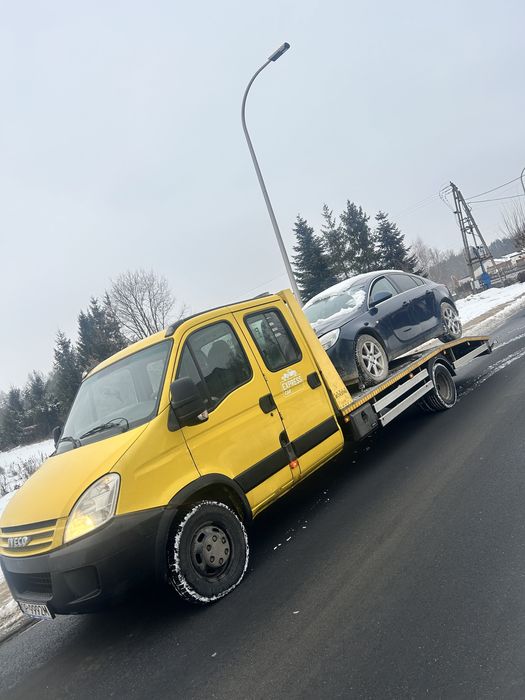 Pomoc drogowa holowanie transport maszyn