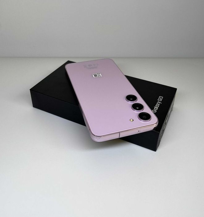 Samsung Galaxy S23 128GB 5G | Lawendowy | Komplet | Stan Idealny