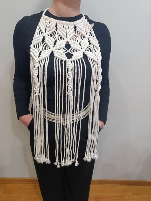 Пояс макраме, припинда