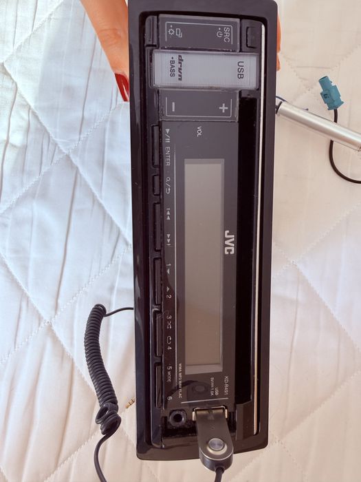 Radio samochodowe JVC KD-R491 | AUX | USB | MP3 | 1 DIN Kamienna Góra ...