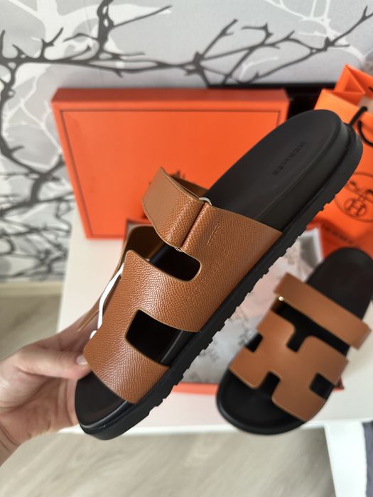 Тапки шльопанці Hermes 26,5 - 27 см