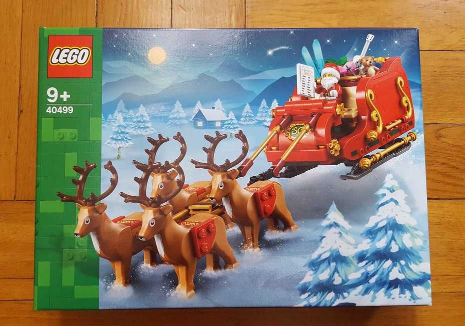 LEGO Okolicznościowe 40499 - Sanie Świętego Mikołaja NOWE Wrocław