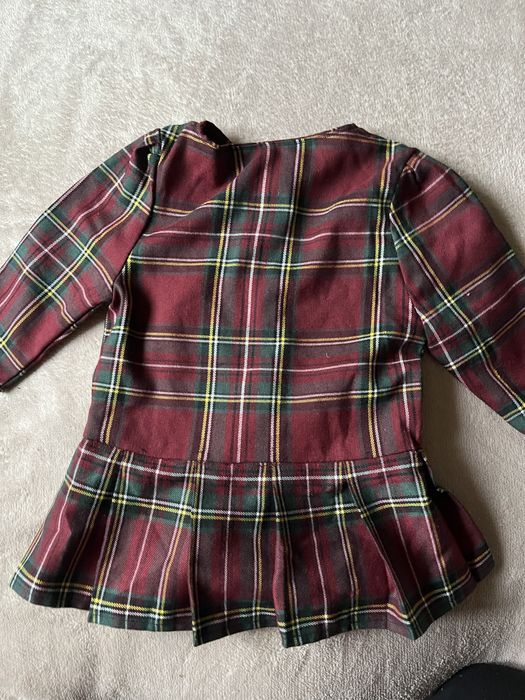 Сукня в клітинку, новорічна сукня 6 - 9