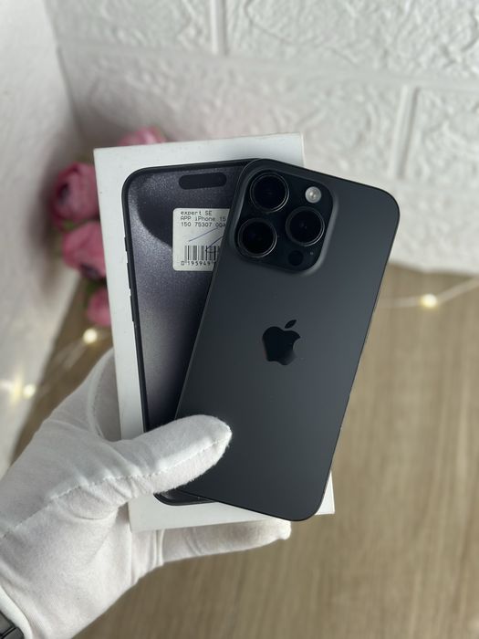 iPhone 15 Pro 1TB - Хороший стан! • 100% Акб! • Фіз-сім! • Гарантія!