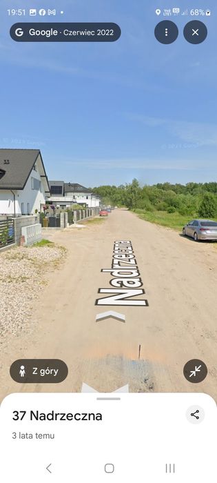 Działka 1600 m Białystok łąka inwestycyjna ul. Nadrzeczna