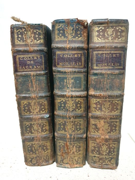 Three Ancient Books from 1757: INSTITUTIONES THEOLOGICÆ