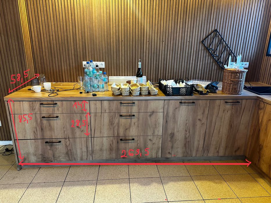 Szafka drewniana (całość lub na części)