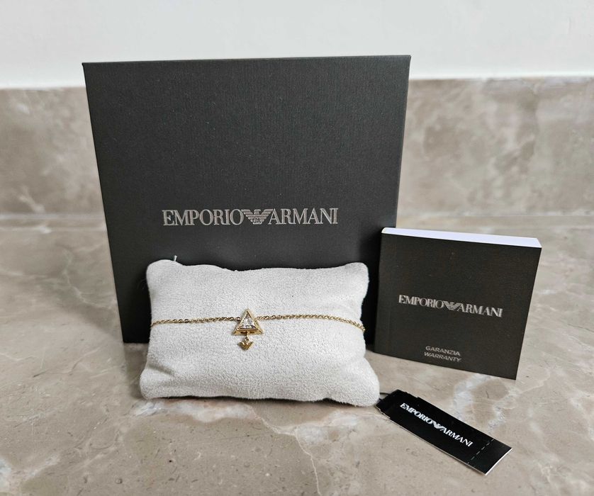Emporio Armani regulowana bransoletka
