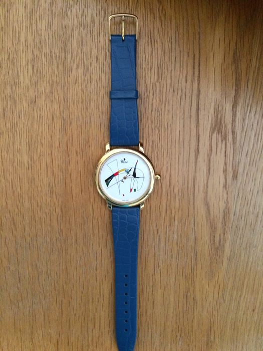 Relogio Quartz Swiss Made Micro criação Francisco Segarra Pintura Nov