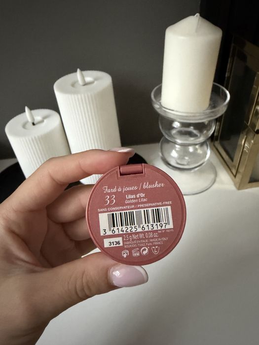 Bourjois nowy róż rozświetlający Lilas d’or