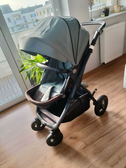 Easygo air optima pompowane koła wózek