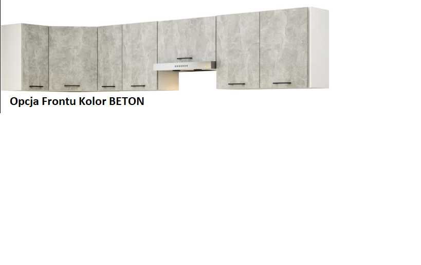 Meble kuchenne narożne białe z blatem dostawa wliczona w cenę !!!