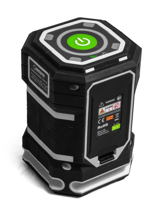 Laser krzyżowy podłogowy Medid 5668 - Zielony | Jak nowy!