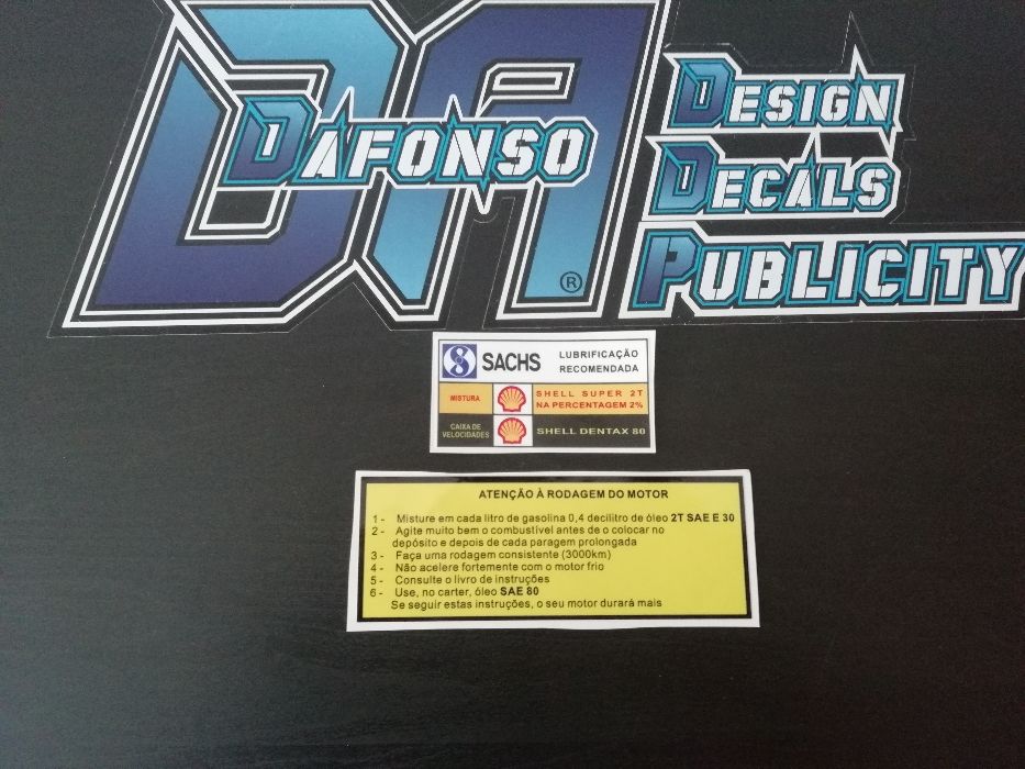 Autocolantes S.I.S. Sachs V5 Top Racing