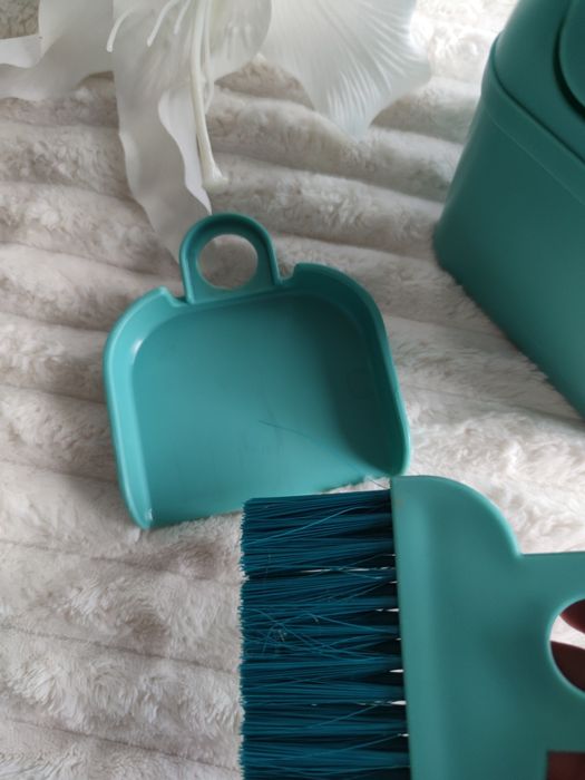 Kosz na śmieci zmiotka mini zestaw IKEA