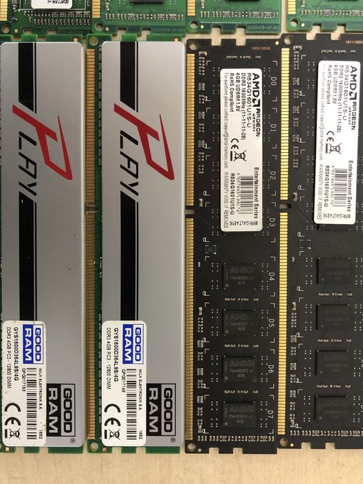 Оперативна память DDR3 4Gb 1600Mhz GoodRam/Afox/AMD