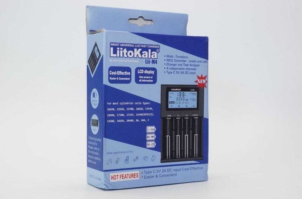 Зарядний пристрій LiitoKala Lii M4