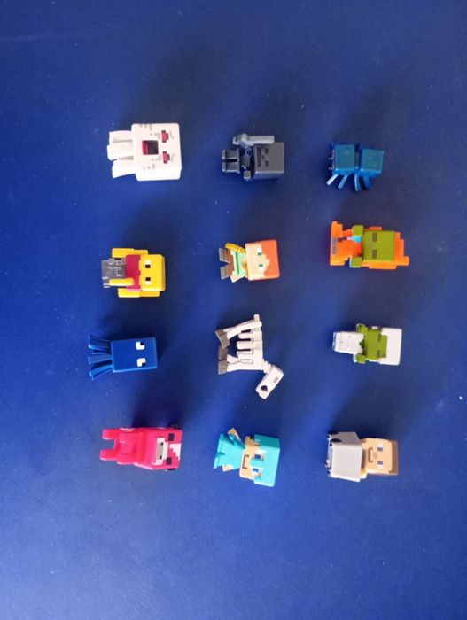 Mini Figuras Minecraft coleção completa