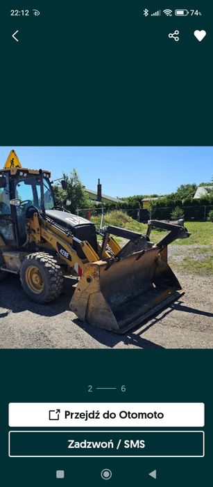 Usługi koparko ładowarką