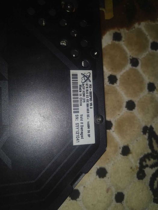 Radeon RX 580 8GB ddr5