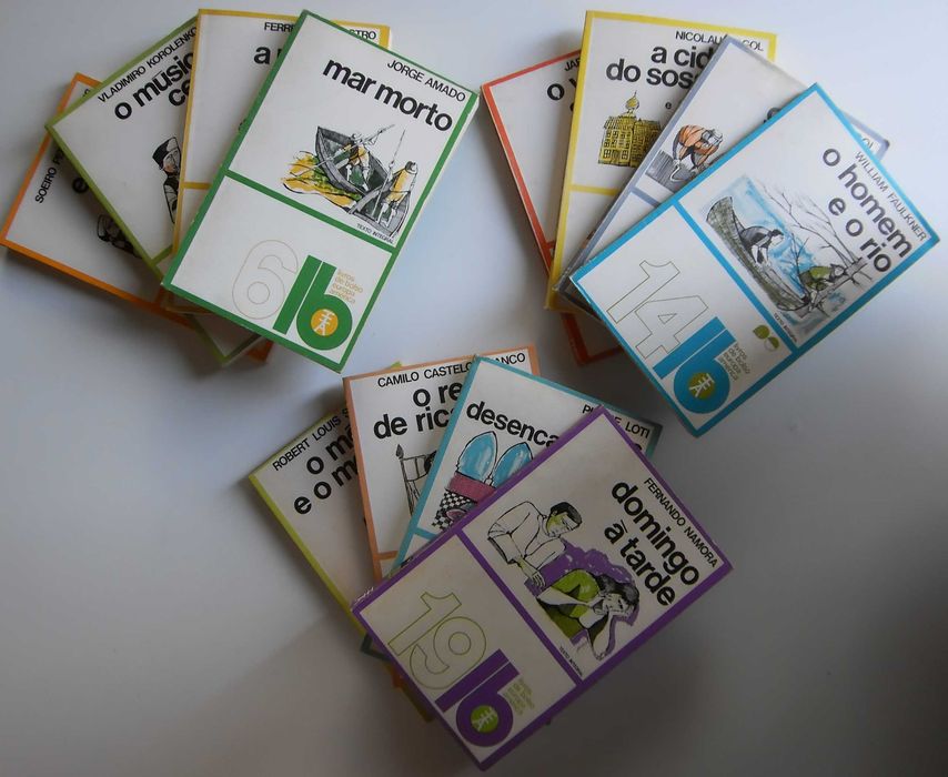 Em Lote Ou Avulso / Conj. 10 "Livros de Bolso" da Europa-América, 1971