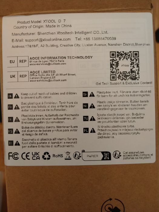 Tester diagnostyczny Xtool D7