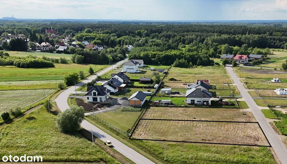 Działka budowlana 12,50ara Jaślany gm. Tuszów Narodowy - Widok 2