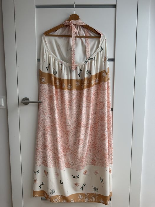 NAOKO sukienka wiazana na szyi