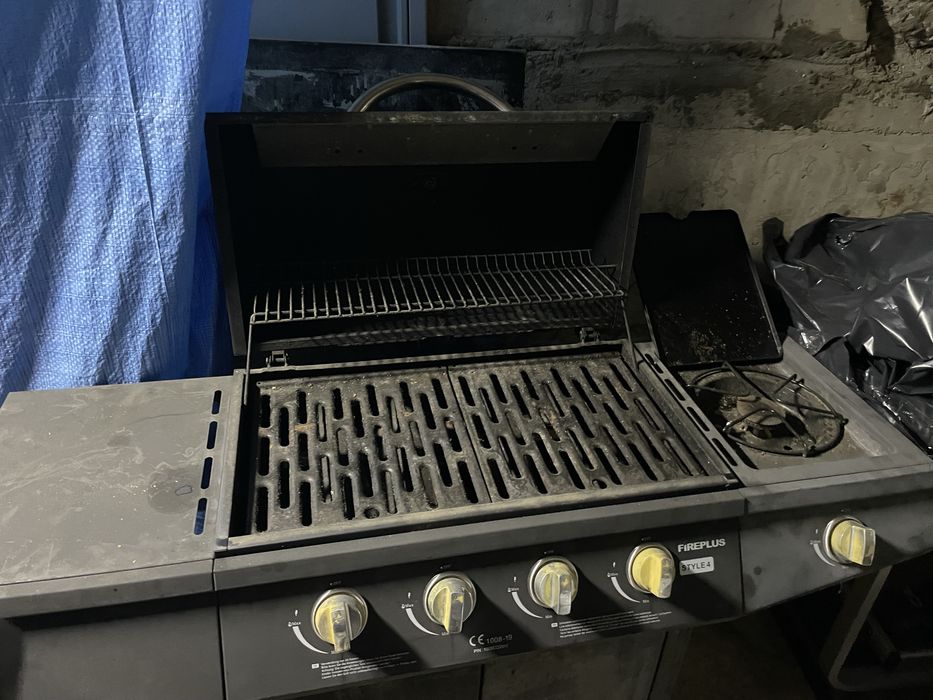Гріль великий газовий