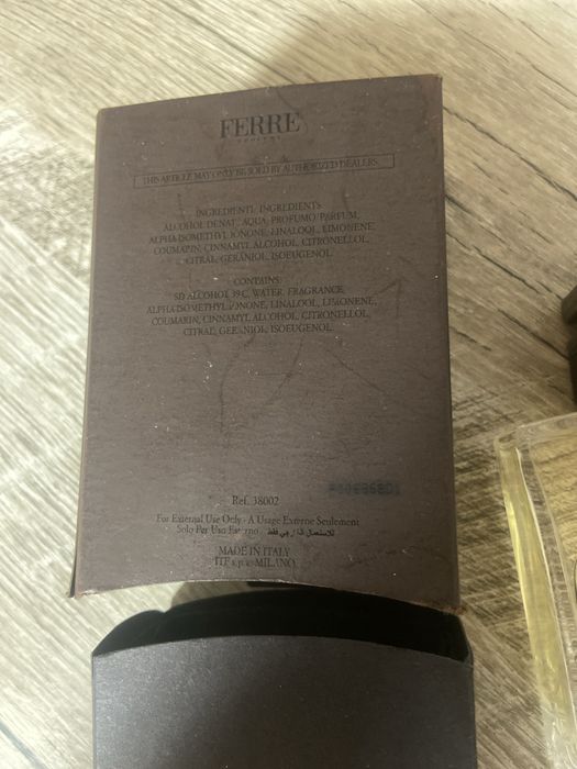 Gianfranco Ferre Ferre For Men