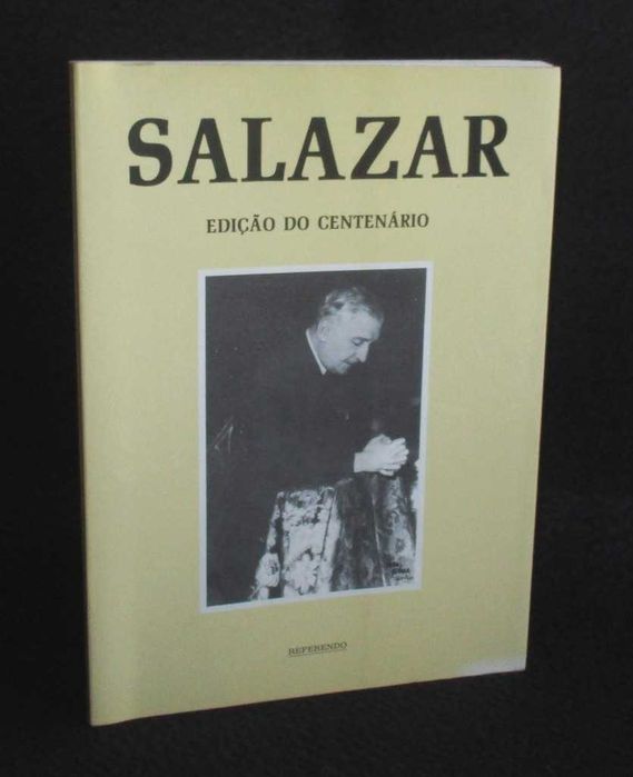 Livro Salazar Manuel Maria Múrias Edição do Centenário 1989