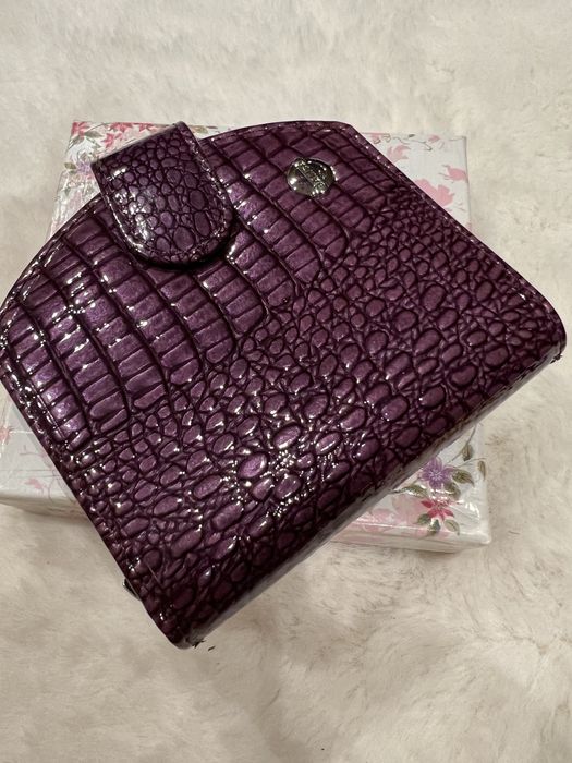 Portfel skórzany nowy