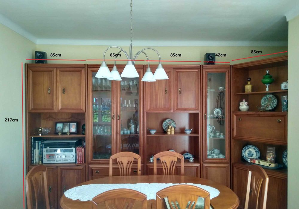 Móvel de sala Pinho mel