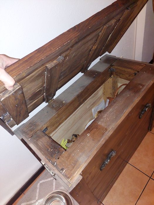 Sprzedam piękną skrzynię mebel unikat ręcznie wykonany