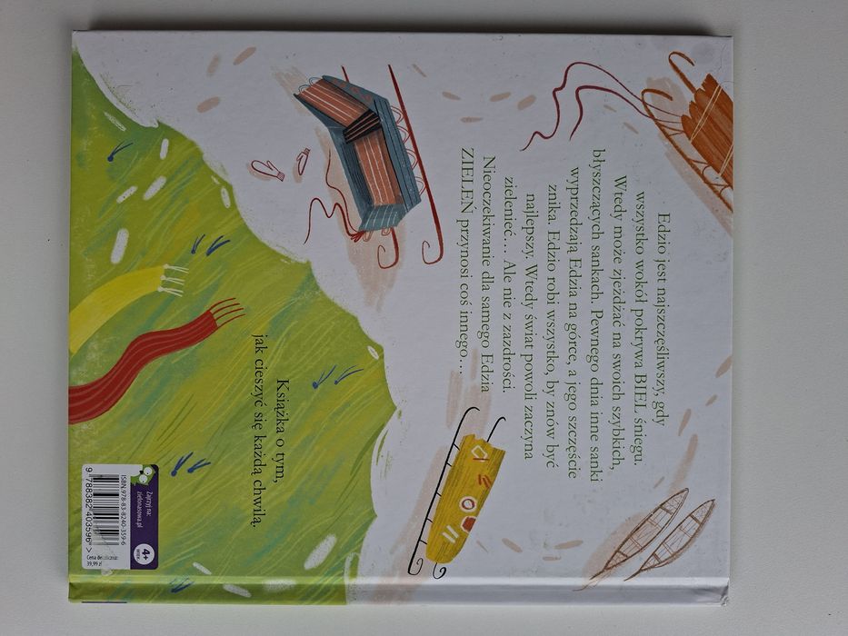 Książka dla dzieci "Zieleń", L. Greig, H. Peck