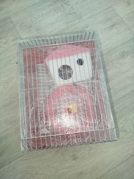 Клетка для хомяка 3-х этажная