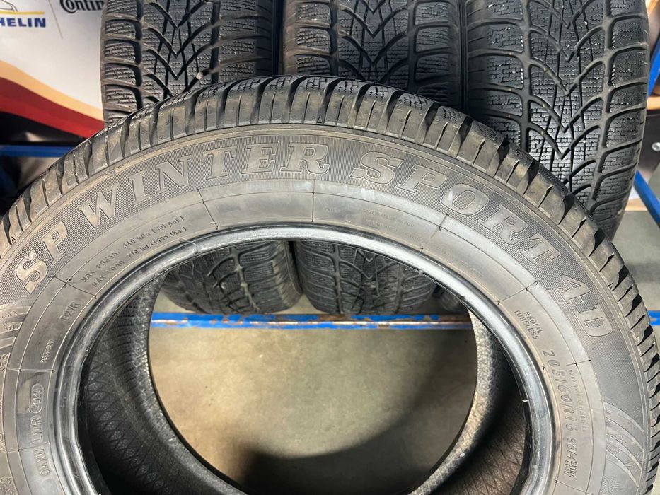 БЕЗ ПРЕДОПЛАТ Шини/Резина/Колеса 205 60 R16 Dunlop SPWinterSport  4D Зима № 7978