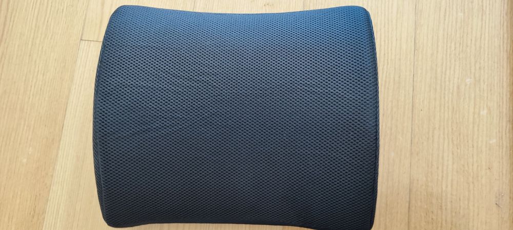 Almofada lombar para cadeira de escritório