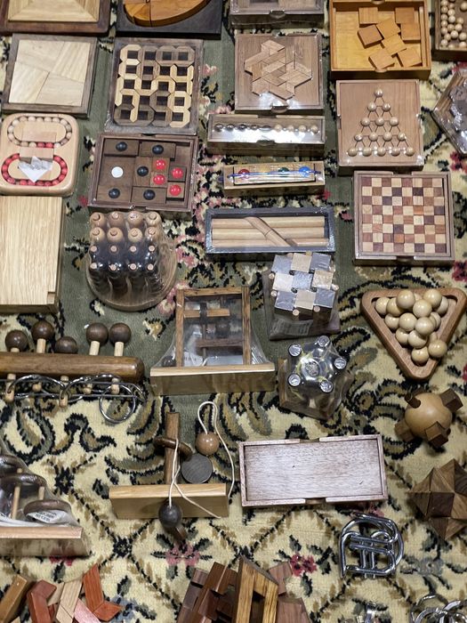 Conjunto 51 quebras cabecas enigmas